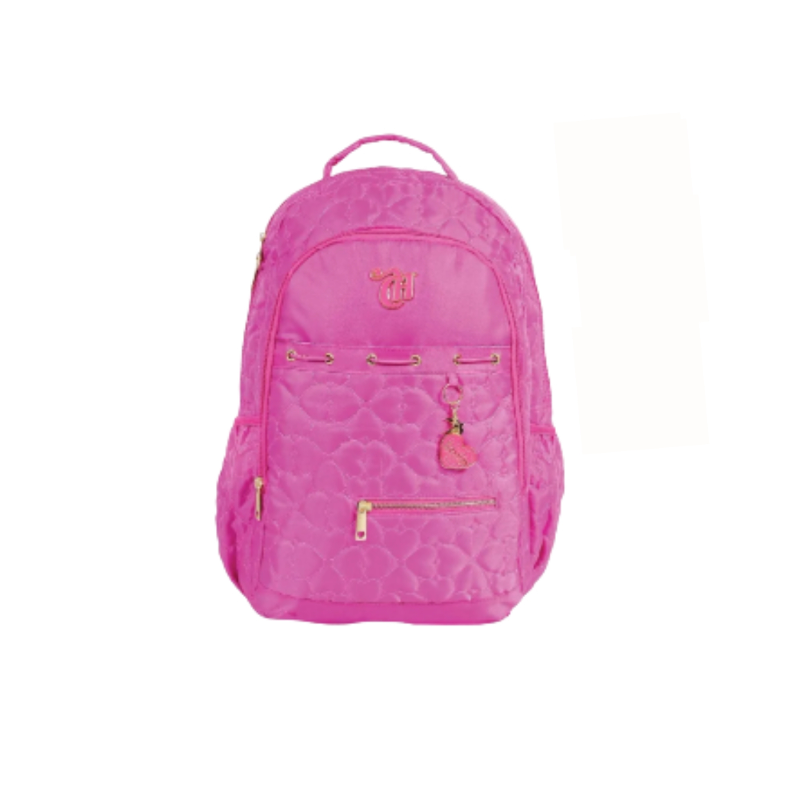Mochila Escolar Capricho Love Pink Viii 