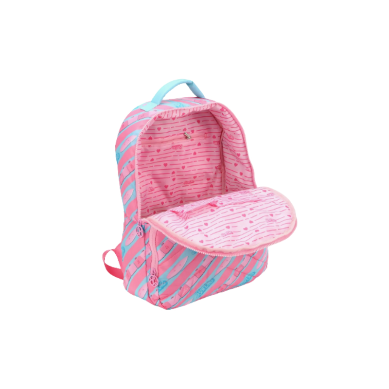 Bolsa De Costas Feminina Barbie Rosa E Azul