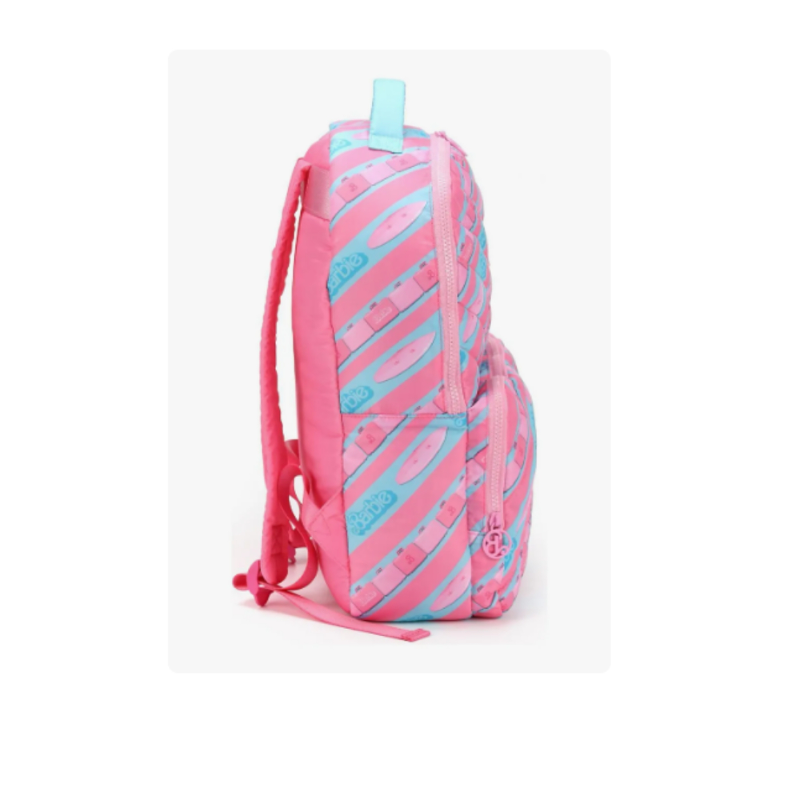 Bolsa De Costas Feminina Barbie Rosa E Azul