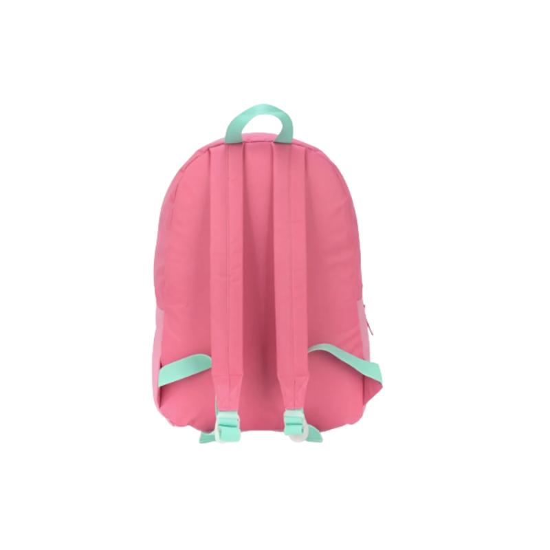Mochila De Costas Adv Rosa E Verde